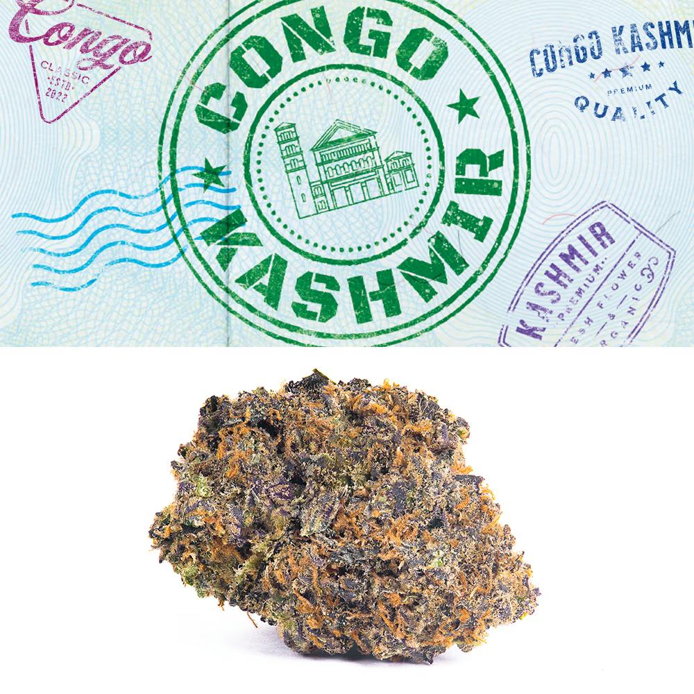 Congo Kashmir - 7g / 1/4oz Smalls - Mylar Bag - Cookies