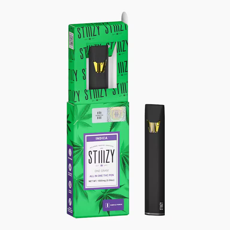 PURPLE PUNCH - 1G ALL-IN-ONE DISPOSABLE THC VAPE PEN - STIIIZY