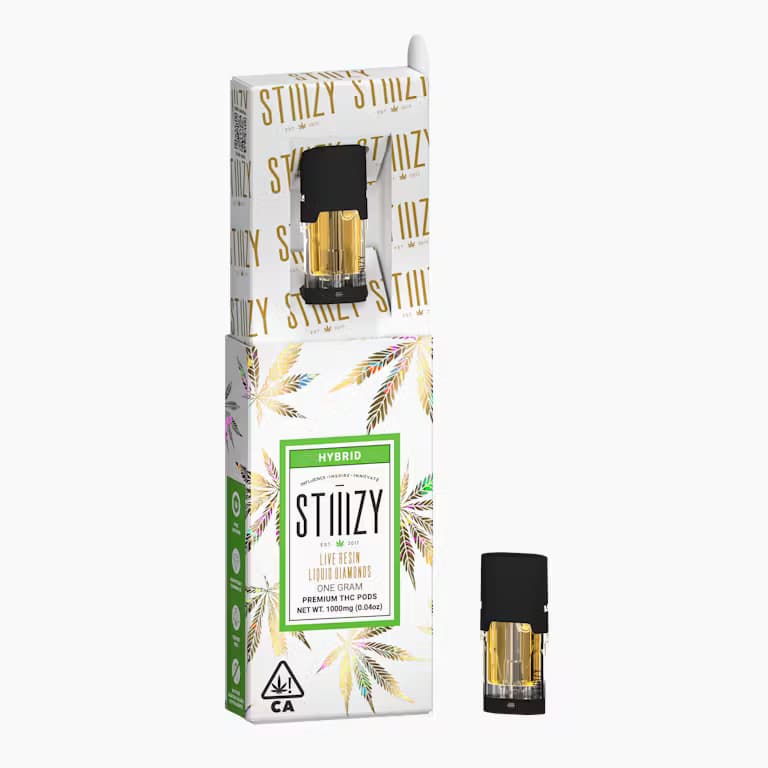 PINK RUNTZ - 1G  LIVE RESIN LIQUID DIAMONDS THC POD VAPE CARTRIDGE - STIIIZY