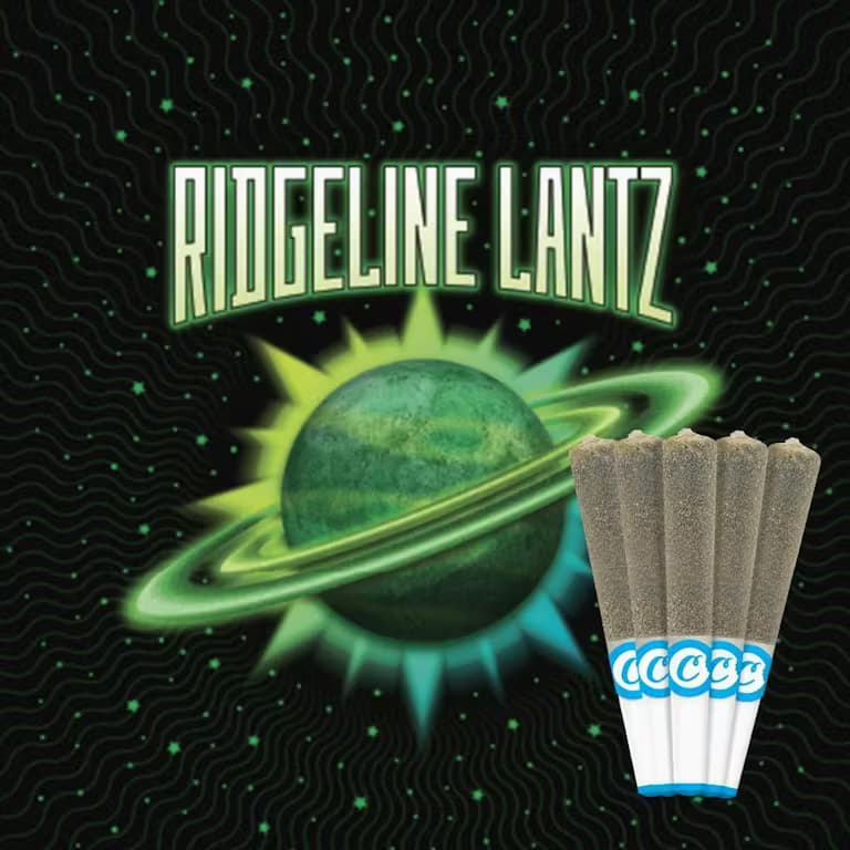 Ridgeline Lantz - 0.5gx5 Pack DIAMOND INFUSED JOINT DIPPED IN SAUCE ROLLED IN KIEF - COOKIES