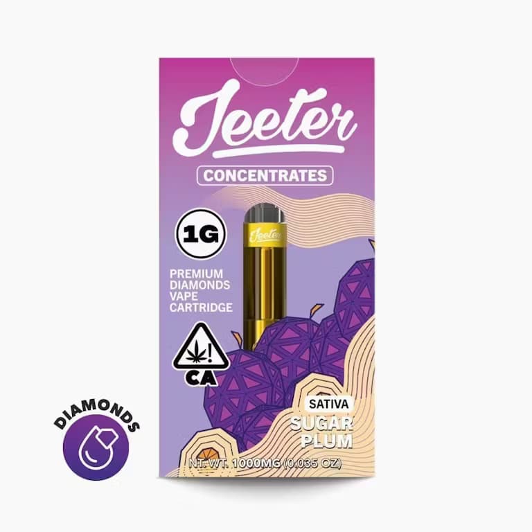 Sugar Plum - 1G DIAMONDS JUICE VAPE CARTRIDGE - Jeeter