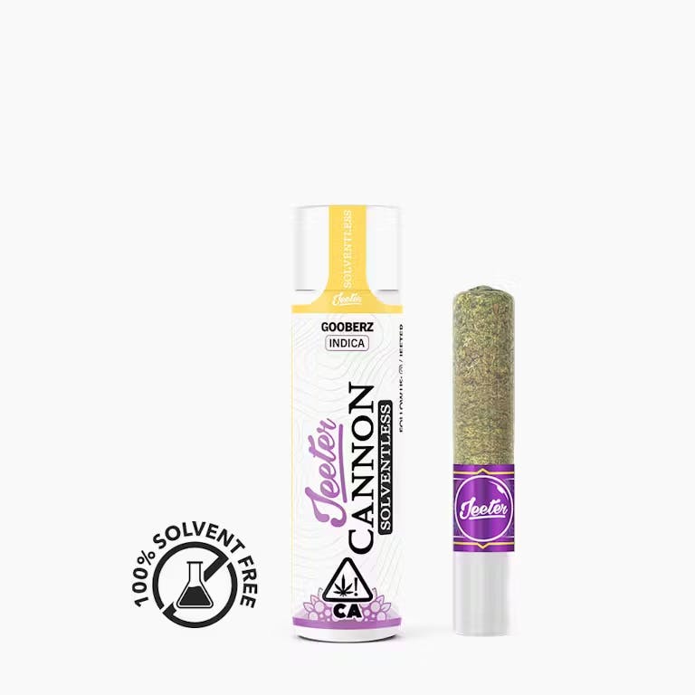 Gooberz - 1.3G Live ROSIN Infused Cannon - Preroll Single Joint - Jeeter