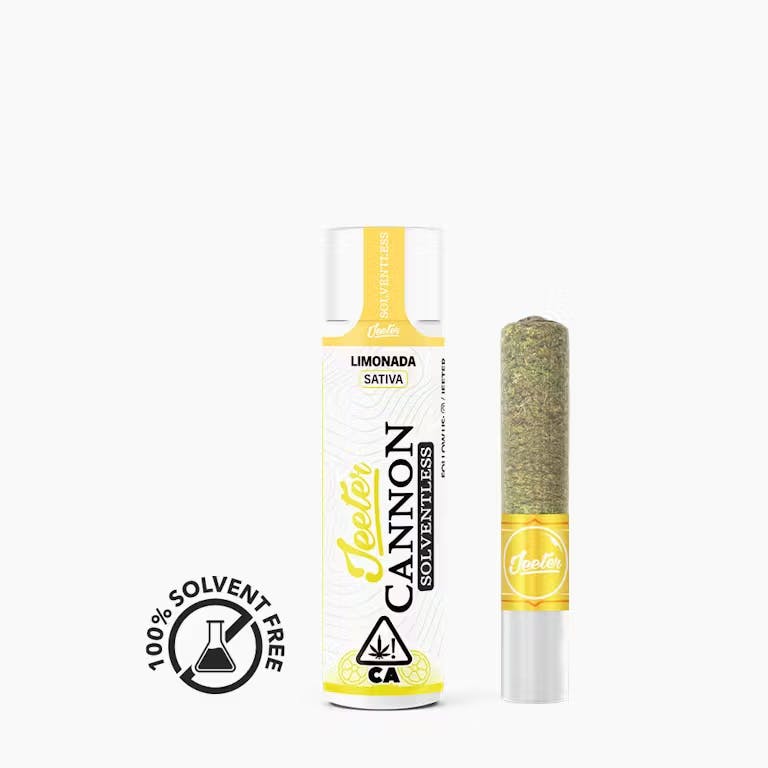 Limonada - 1.3G Live ROSIN Infused Cannon - Preroll Single Joint - Jeeter