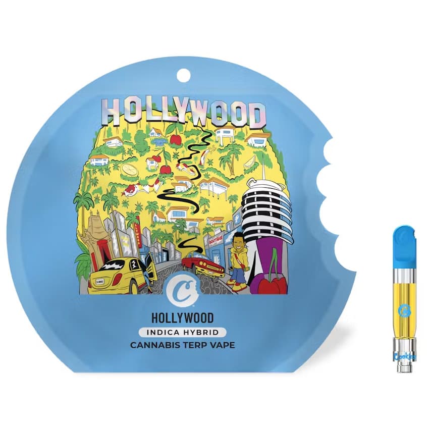 Hollywood - 1.0g Cannabis Terp 510 Cartridge - Cookies