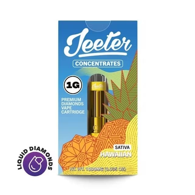 Hawaiian - 1G DIAMONDS JUICE VAPE CARTRIDGE - Jeeter