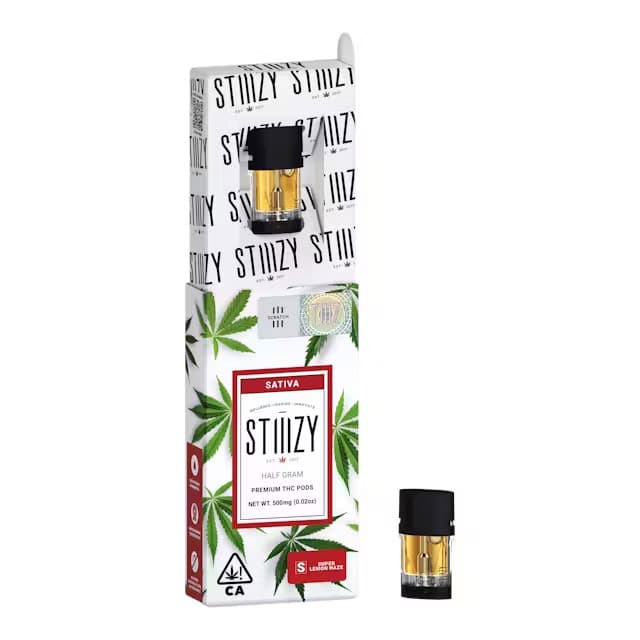 SUPER LEMON HAZE – 0.5G PREMIUM THC POD - STIIIZY