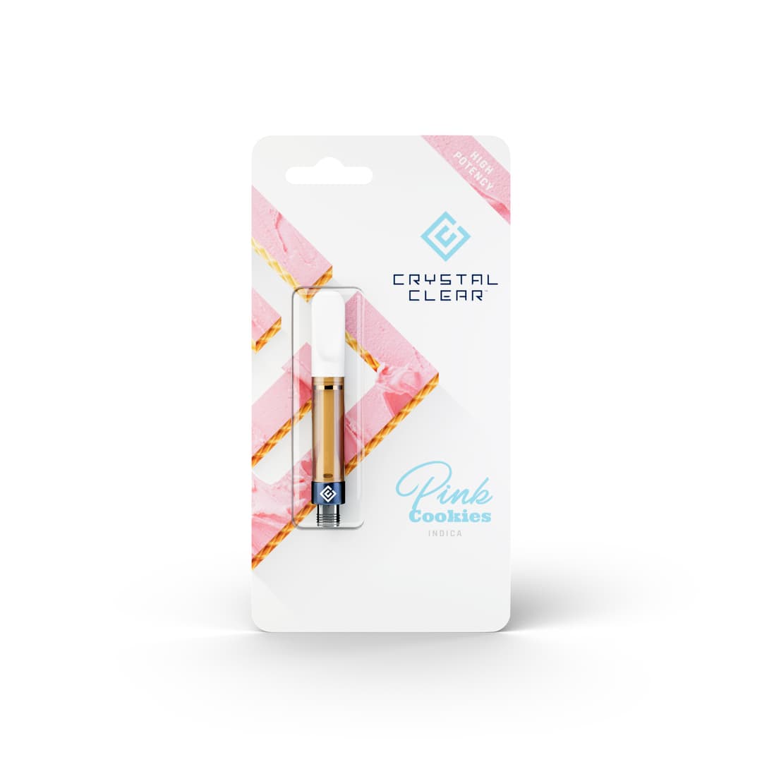 PINK COOKIES - 1g 510 Cartridge - Crystal Clear