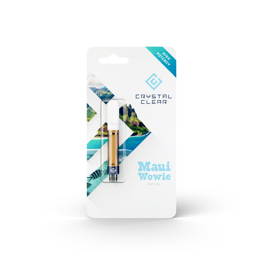 MAUI WOWIE - 1g 510 Cartridge - Crystal Clear