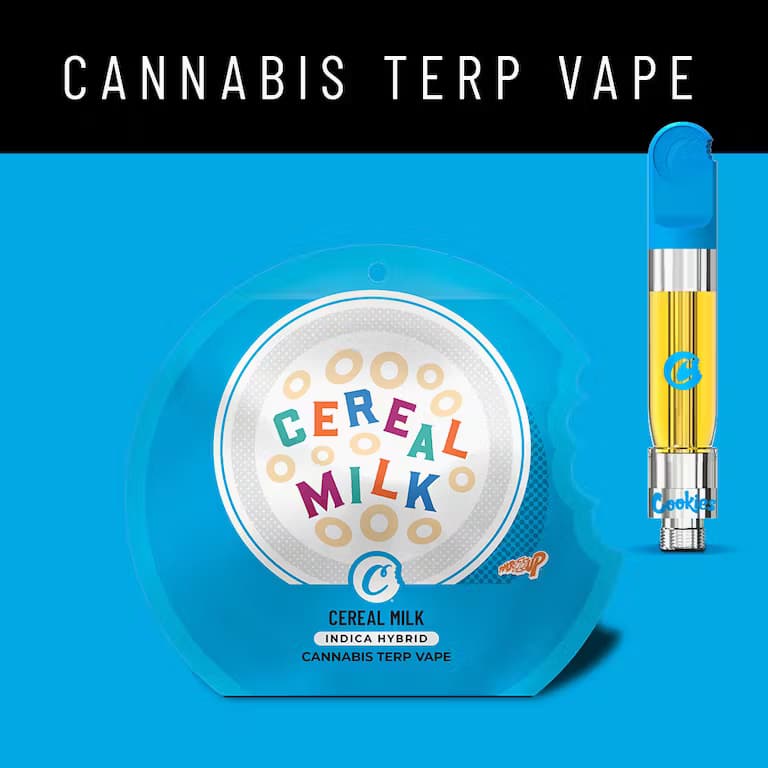 Cereal Milk - 1.0g Cannabis Terp 510 Cartridge - Cookies