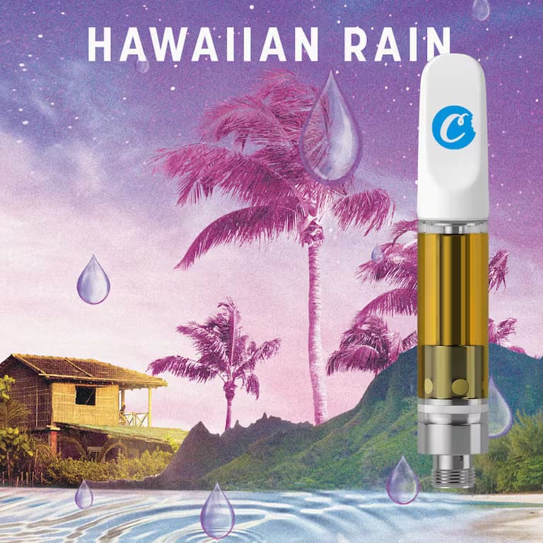 Hawaiian Rain - 1.0g Cannabis Terp 510 Cartridge - Cookies