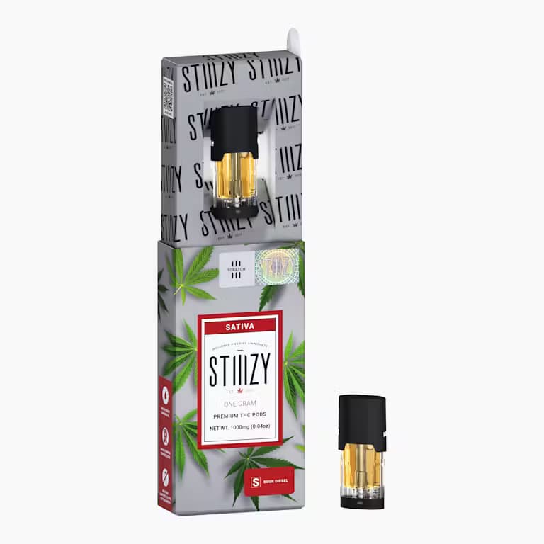 SOUR DIESEL - 1g PREMIUM THC POD - STIIIZY