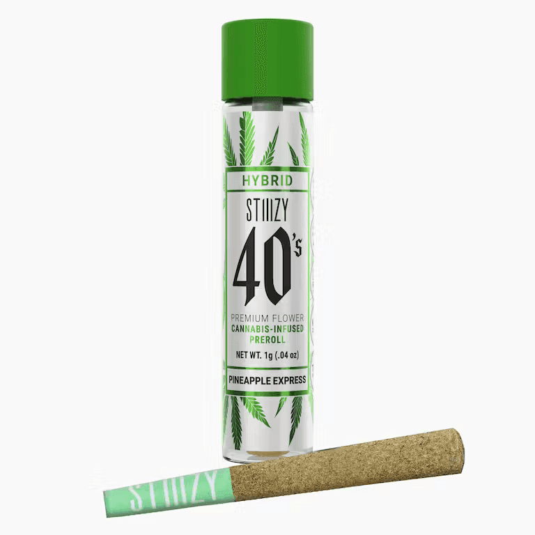 PINEAPPLE EXPRESS - 1G 40s PREROLL - LIVE RESIN INFUSED KIEF DUSTED - STIIIZY