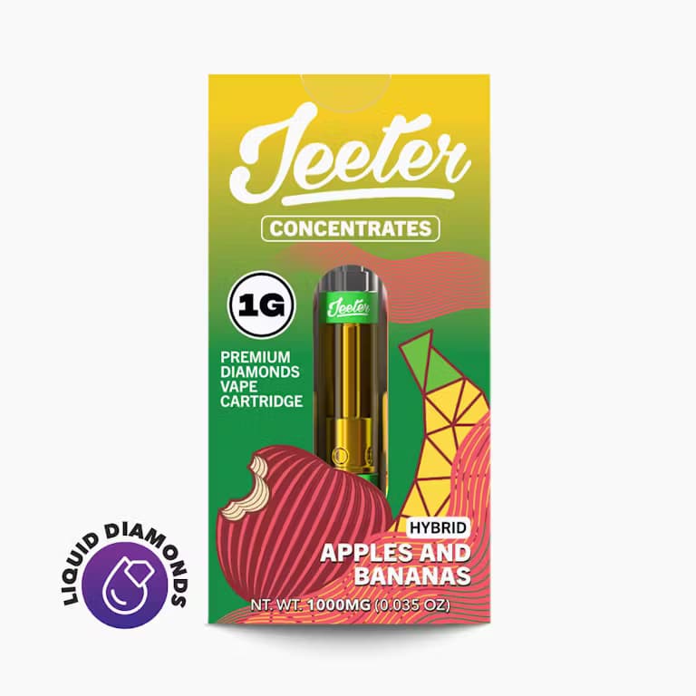 Apples and Bananas - 1G DIAMONDS JUICE VAPE CARTRIDGE - Jeeter