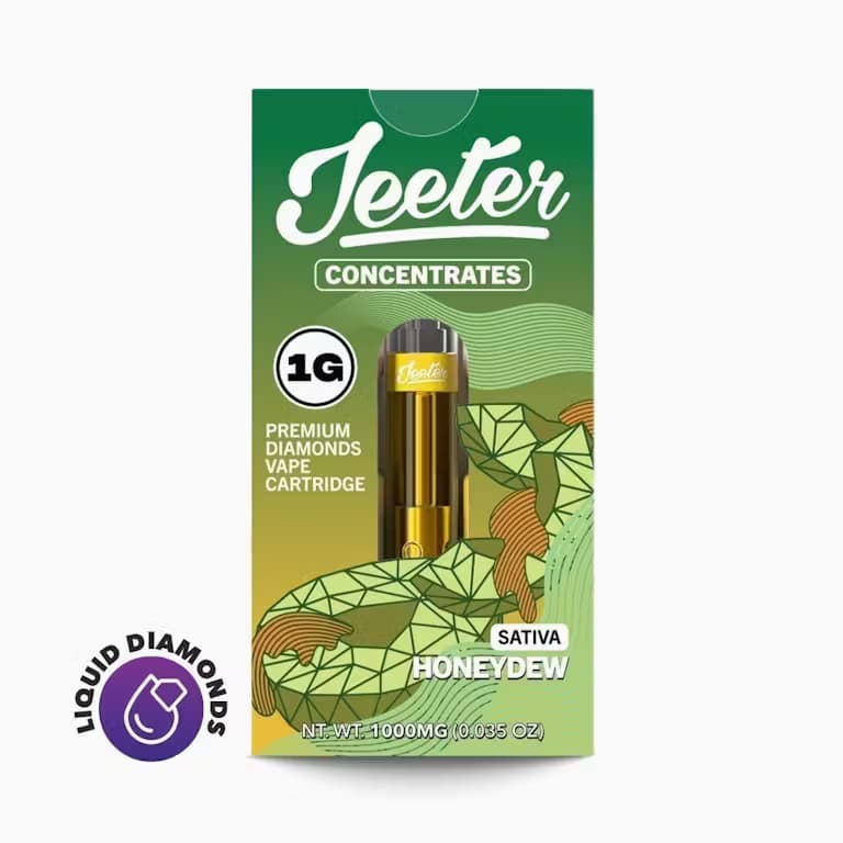 Honeydew - 1G DIAMONDS JUICE VAPE CARTRIDGE - Jeeter