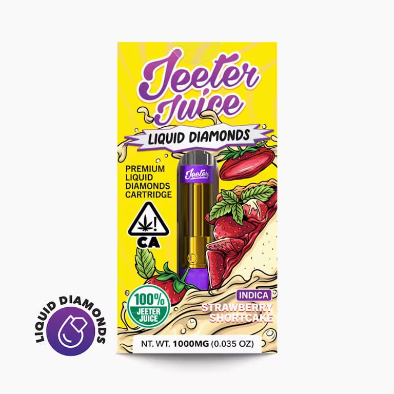 Strawberry Shortcake - 1G DIAMONDS JUICE VAPE CARTRIDGE - Jeeter