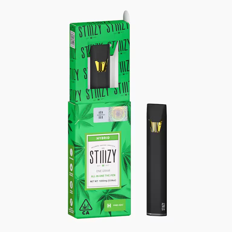 PINK ACAI - 1G ALL-IN-ONE DISPOSABLE THC VAPE PEN - STIIIZY